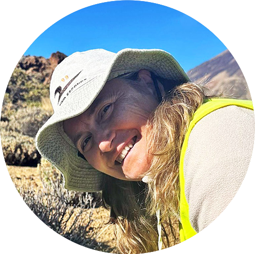 Speaker Agueda González at the Cloud Tower talks in Tenerife