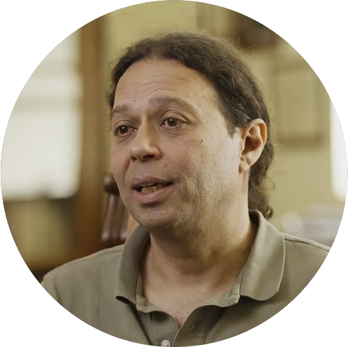 Speaker Carlos Torres at the Cloud Tower talks in Tenerife
