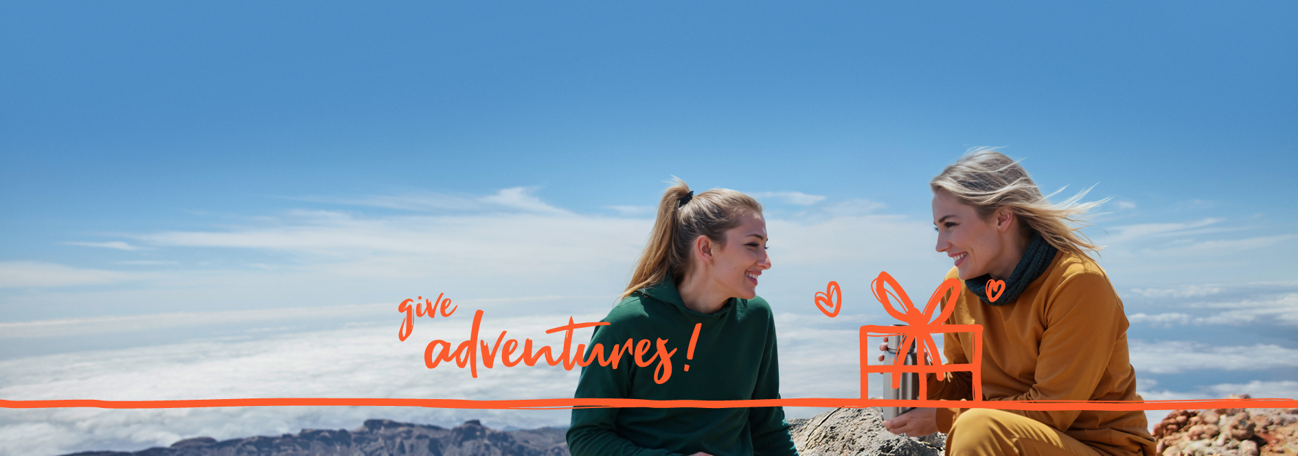 Girls enjoying their outdoor adventure gift