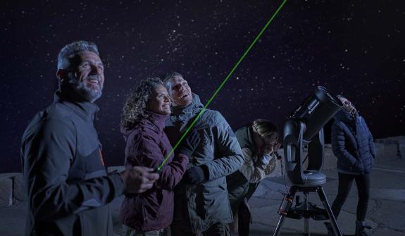 Astronomical observation for groups