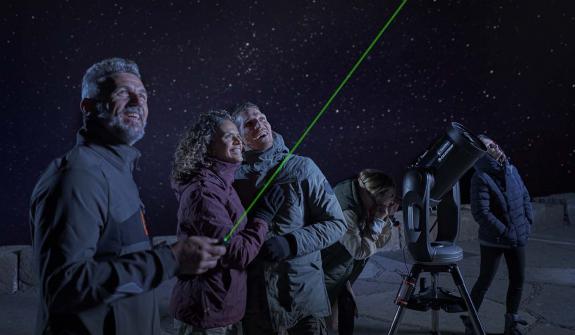 Observación astronómica para grupos