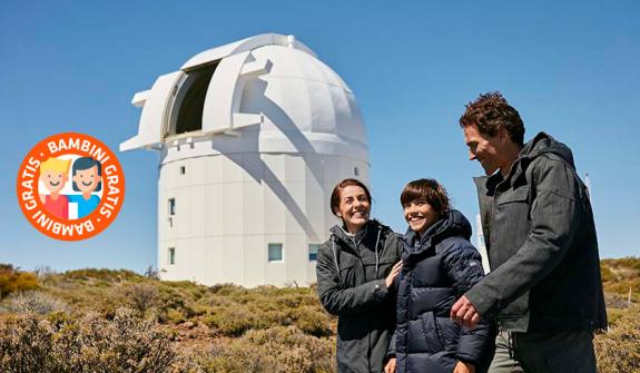 Visita guidata di giorno all’Osservatorio del Teide