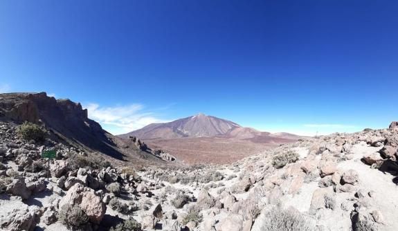 Wandelroute op de Teide met uitzicht van 360: Guajara