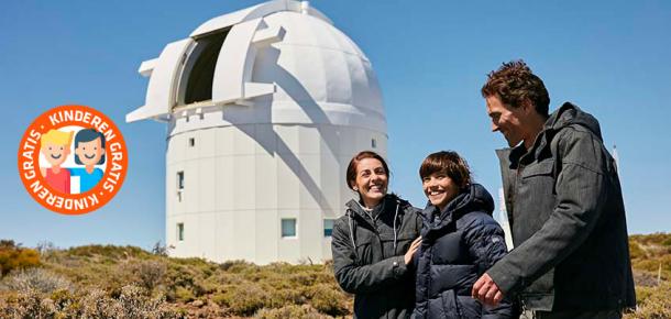 Rondleiding overdag met bezoek aan observatorium Teide