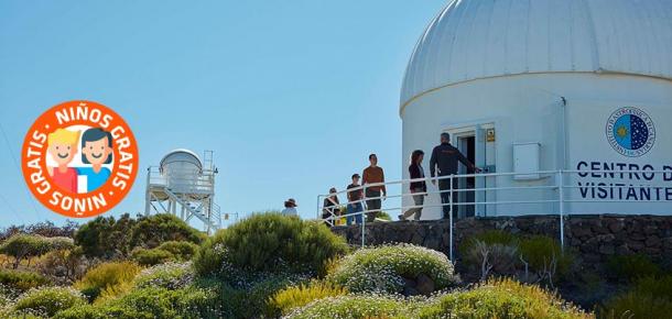 Visita guiada diurna al Observatorio del Teide