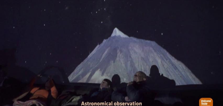 Observation astronomique au Teide