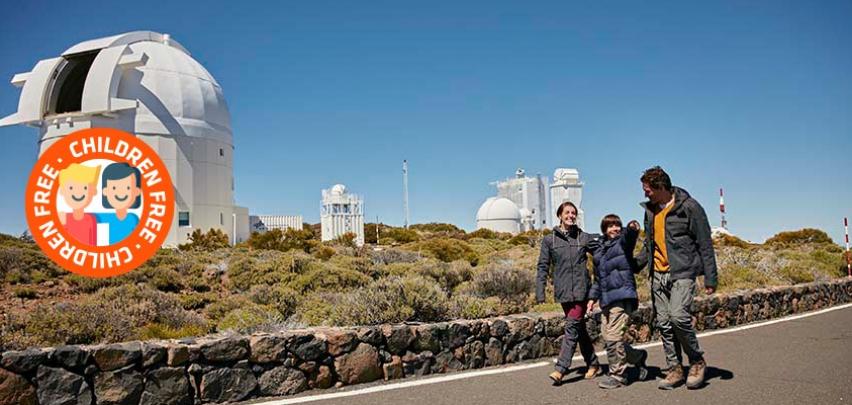 Guided daytime visit to the Teide observatory