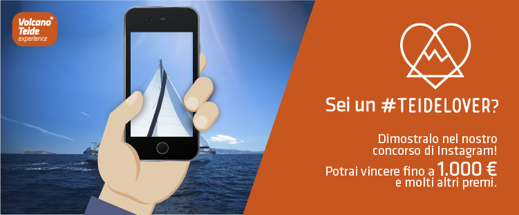 Mese del #TEIDELOVER di estate e vacanze nel nostro concorso su Instagram Mese del #TEIDELOVER di estate e vacanze nel nostro concorso su Instagram