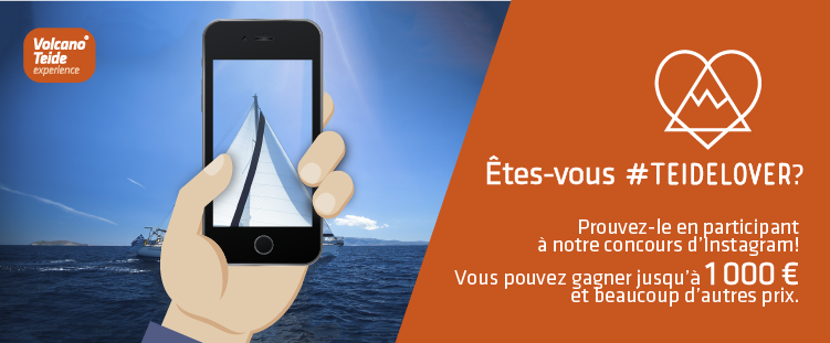Mois du #TEIDELOVER de l’été et des vacances dans notre concours sur Instagram Mois du #TEIDELOVER de l’été et des vacances dans notre concours sur Instagram