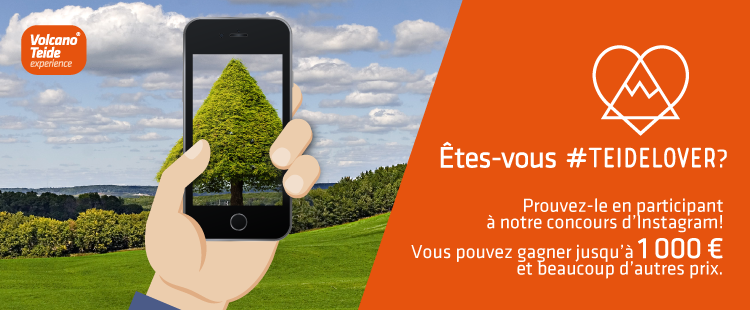 Mois du #TEIDELOVER des paysages et de la nature dans notre concours sur Instagram Mois du #TEIDELOVER des paysages et de la nature dans notre concours sur Instagram