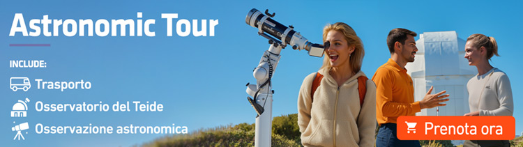 Escursione Astronomic Tour sul Teide Escursione Astronomic Tour sul Teide