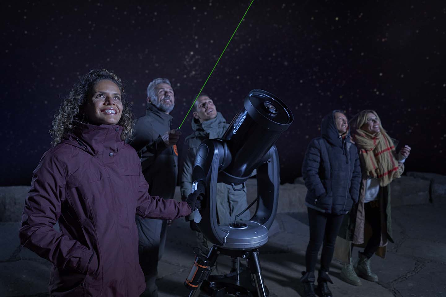 Visit Mount Teide and conduct an astronomical observation