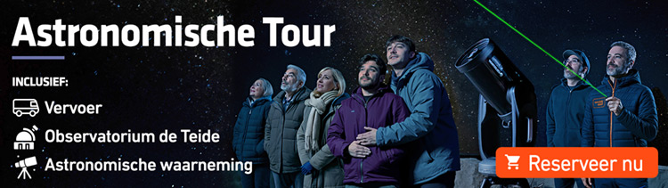 Astronomische tour naar de Teide Astronomische tour naar de Teide