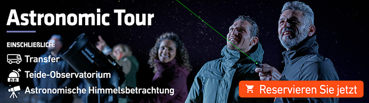 Ausflug auf den Teide mit Besuch des Observatoriums und Sternenbeobachtung Ausflug auf den Teide mit Besuch des Observatoriums und Sternenbeobachtung