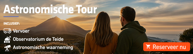 Excursie naar de Teide met rondleiding door het Observatorium en sterrenkijken Excursie naar de Teide met rondleiding door het Observatorium en sterrenkijken