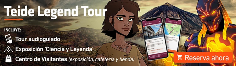 Exposición Ciencia y Leyenda del Teide en el Centro de Visitantes del teleférico Exposición Ciencia y Leyenda del Teide en el Centro de Visitantes del teleférico