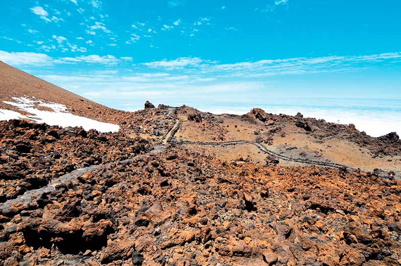 Den Teide Gipfel besteigen