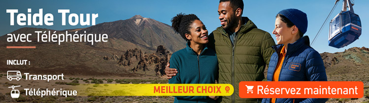 Excursion au Teide avec Téléphérique