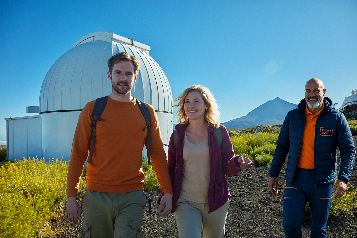 Visitors enjoying the world&rsquo;s largest solar observatory
