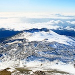 Route to the Pico Viejo viewpoint on Mt Teide