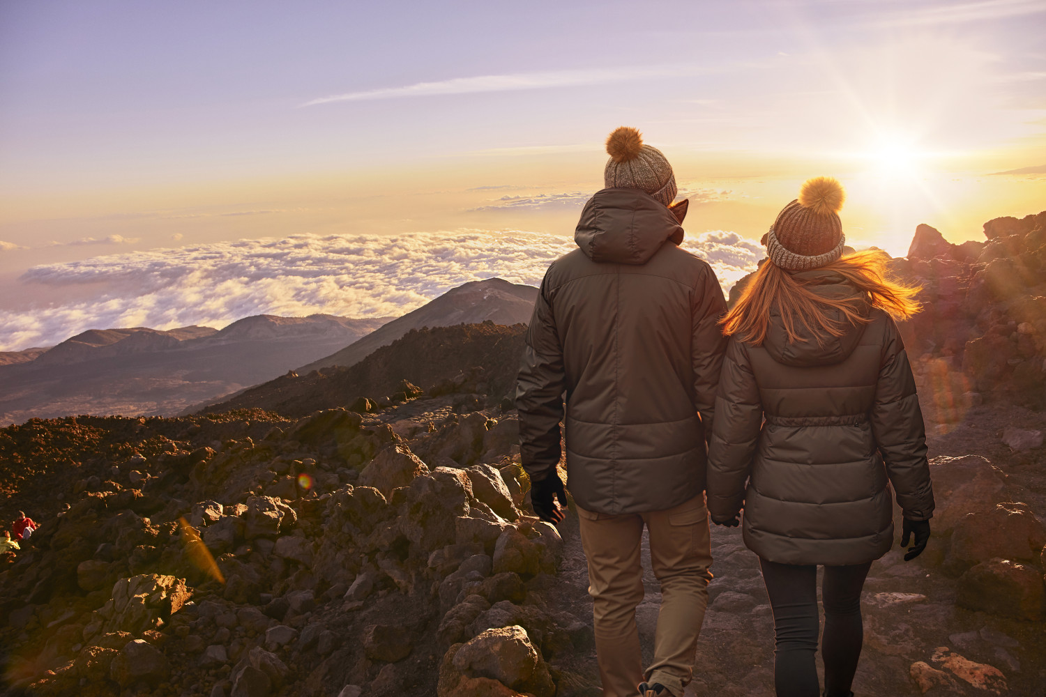 Senderos para visitar el Teide