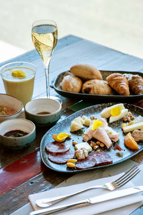 Entrées pour le brunch du Teide