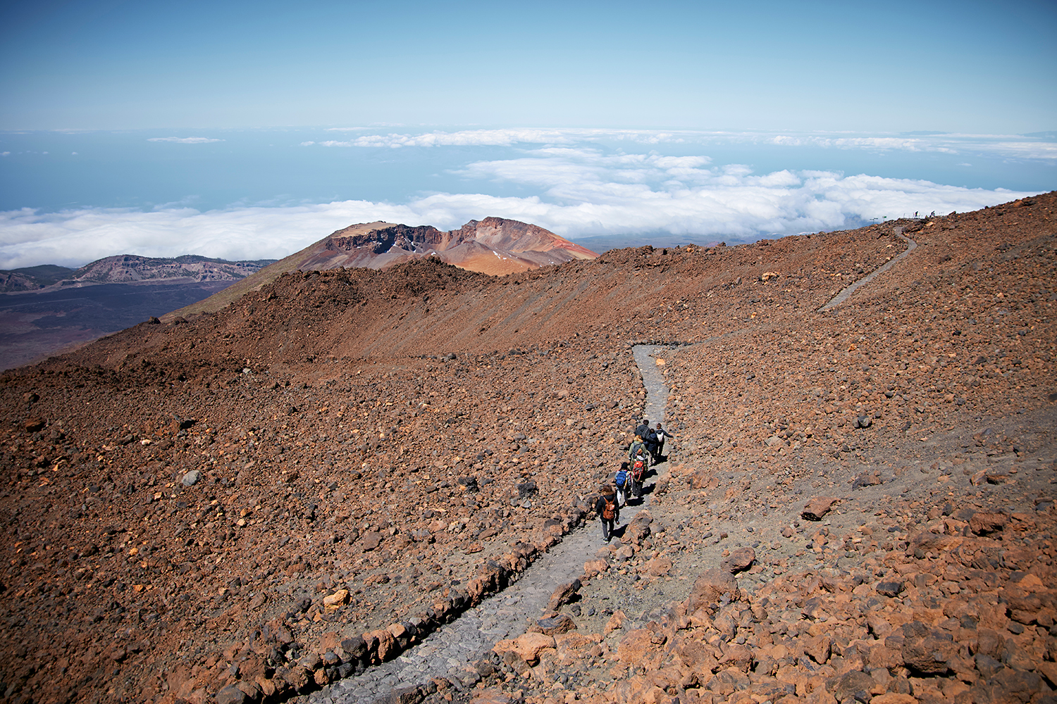 Wejście na Pico del Teide: Pico Viejo
