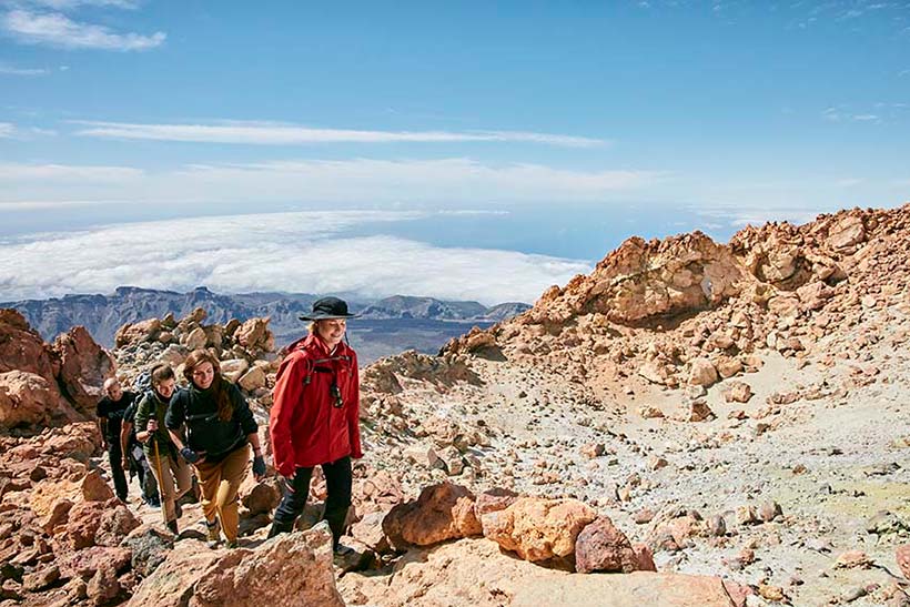Escursione per raggiungere la cima del Teide con la funivia
