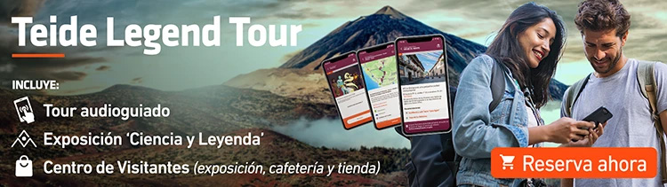 Exposición y visita audioguiada del Parque Nacional con Teide Legend Exposición y visita audioguiada del Parque Nacional con Teide Legend