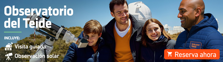Visita guiada al Observatorio astronómico de Tenerife