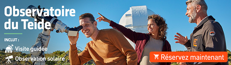 Visite guidée de l’Observatoire astronomique de Tenerife