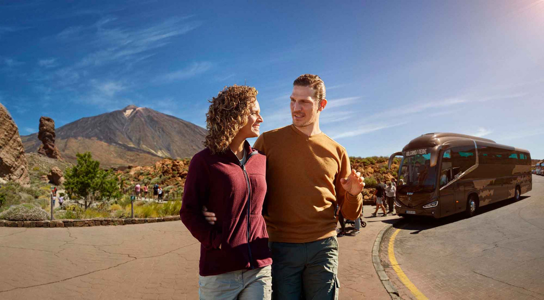 Mount Teide: how to get there by group transport Getting to Mount Teide on an excursion