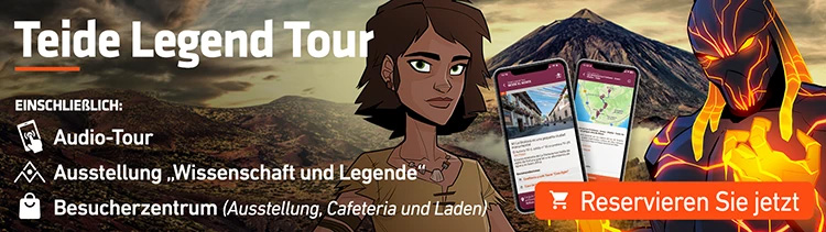 Ausstellung Wissenschaft und Legende des Teide im Besucherzentrum der Seilbahn Ausstellung Wissenschaft und Legende des Teide im Besucherzentrum der Seilbahn