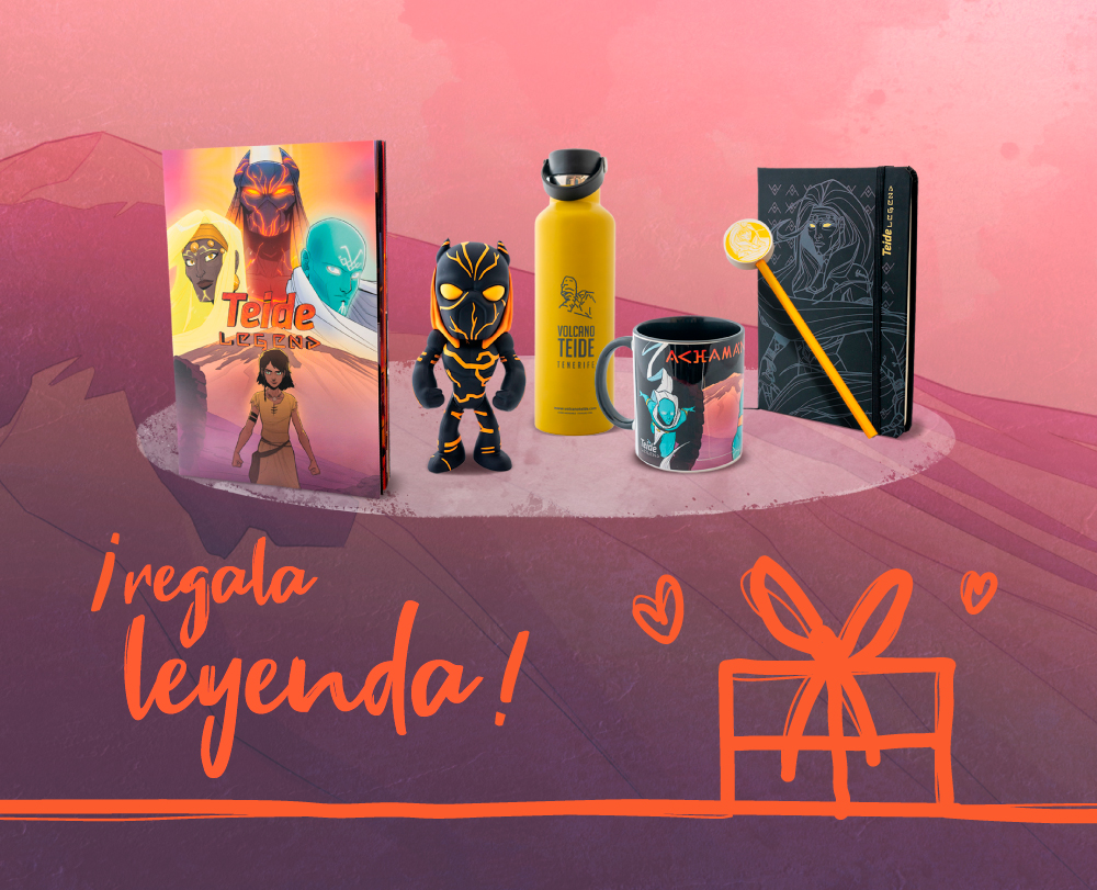 Ideas para regalar la leyenda del Teide