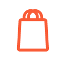Icon of a shopping bag