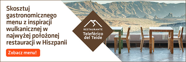 Obiad w restauracji Kolejki linowej na Teide