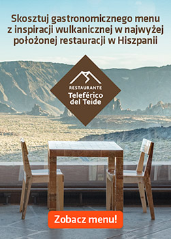 Obiad w restauracji Kolejki linowej na Teide