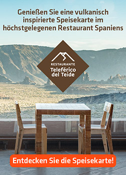 Mittagessen im Restaurant der Teide Seilbahn