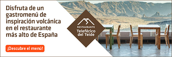Almuerzo en el restaurante del Teleférico del Teide
