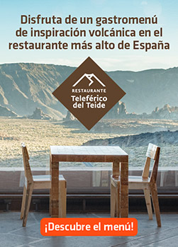 Almuerzo en el restaurante del Teleférico del Teide