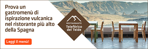Pranzo nel ristorante della Funivia del Teide