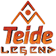 Logo dell’esperienza Teide Legend di Volcano Teide con mostra e tour audioguidato.